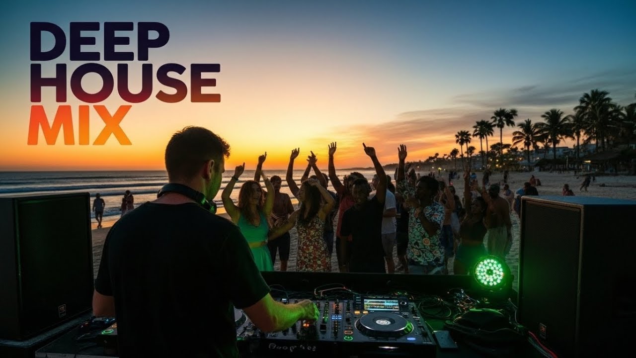 American Vocal Deep House Mix 2025 🌅 Sunset to Midnight • Chill & Deep Feelings