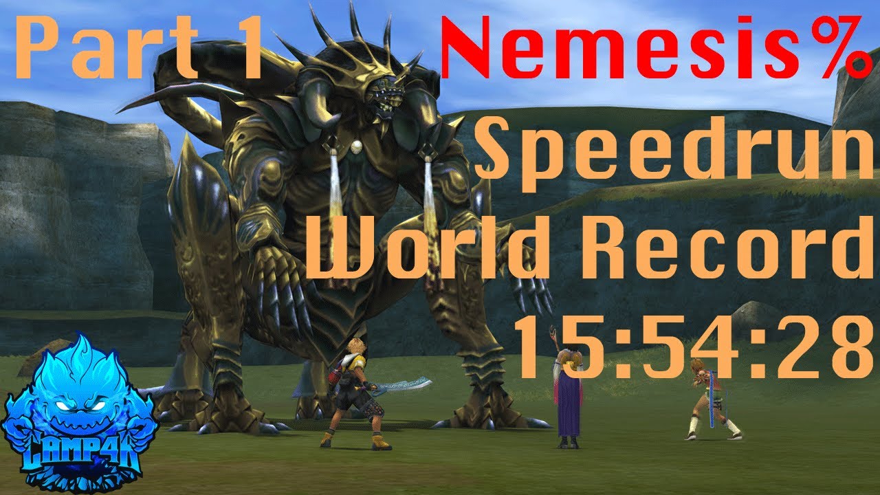 FFX PC Nemesis% World Record Speedrun [