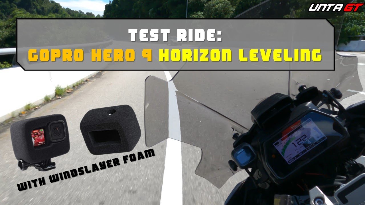 Test Ride with GoPro Hero 9 Horizon Leveling Mode