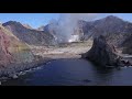First drone footage from Whakaari / White Island since the 2019 disaster