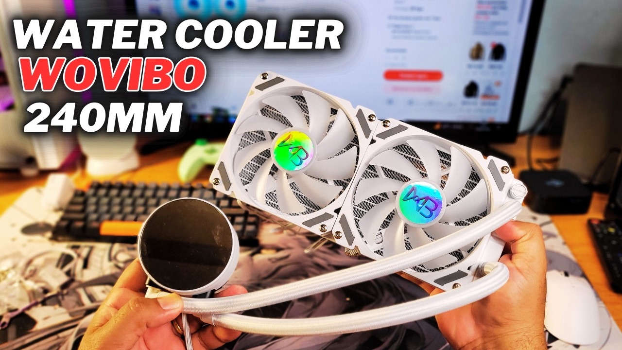 Water Cooler Custo Beneficio do Aliexpress WOVIBO 240mm