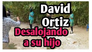 David Ortiz, acude a  desalojar a su hijo en Samana Republica Dominicana