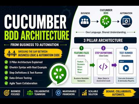 Cucumber BDD Made Simple 🚀 Feature Files, Step Definitions & Runner Explained