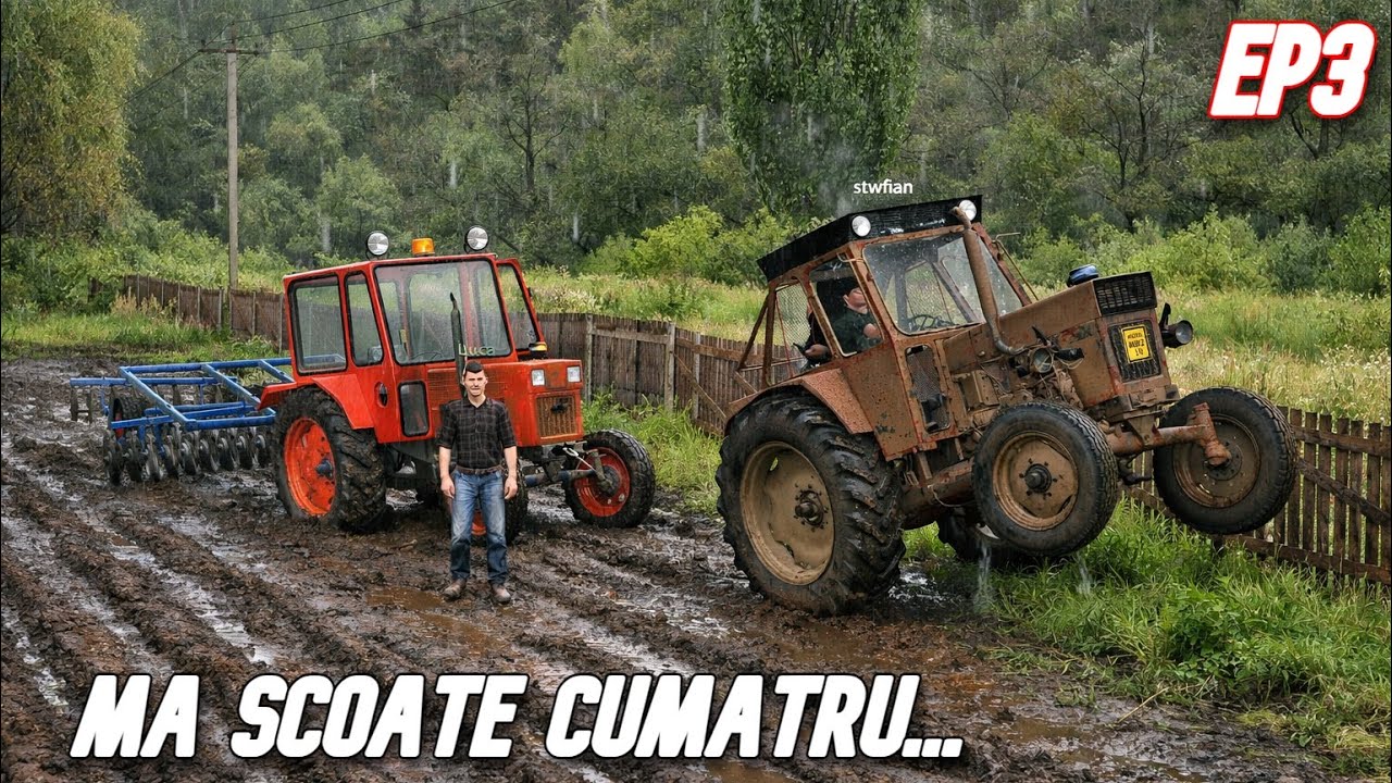 Babadag Roleplay Multiplayer///M-am împotmolit cu UTB-ul la Moș George///Ep3///Farming Simulator 19