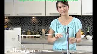 Hexagon Alkaline Hydrogen Water Filter - Simple and easy to install in minutes Hexagon Alkaline Hydrogen Water Filter - Simple and easy to install in minutes