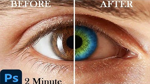 How to Create Multi-Color Eyes In Photoshop In 2 Minutes ! By Addystudios