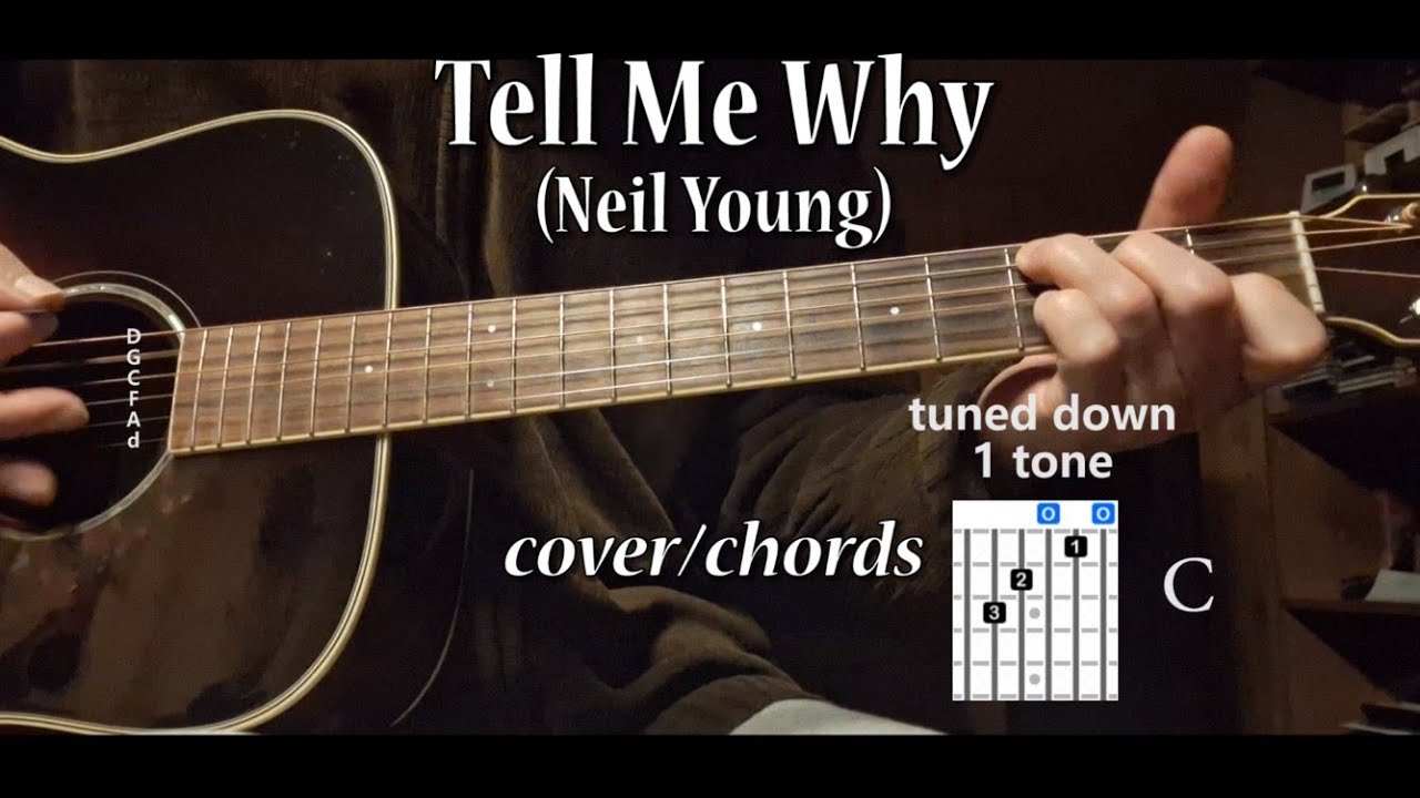 Tell Me Why (Neil Young) - cover with chords - YouTube