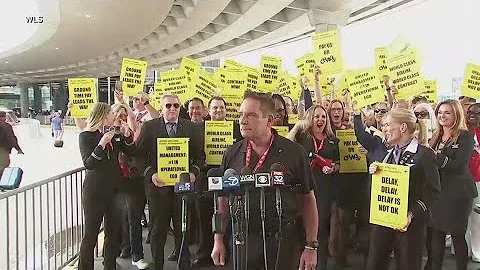 United Airlines flight attendants vote overwhelmingly in favor of a strike