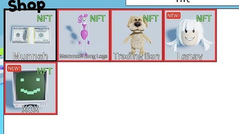 SHOWING ALL NFT ITEMS + PLAYER GIVES MANY XOX AND LENAY - ALL CODES | Pop It Trading ✨ | ROBLOX