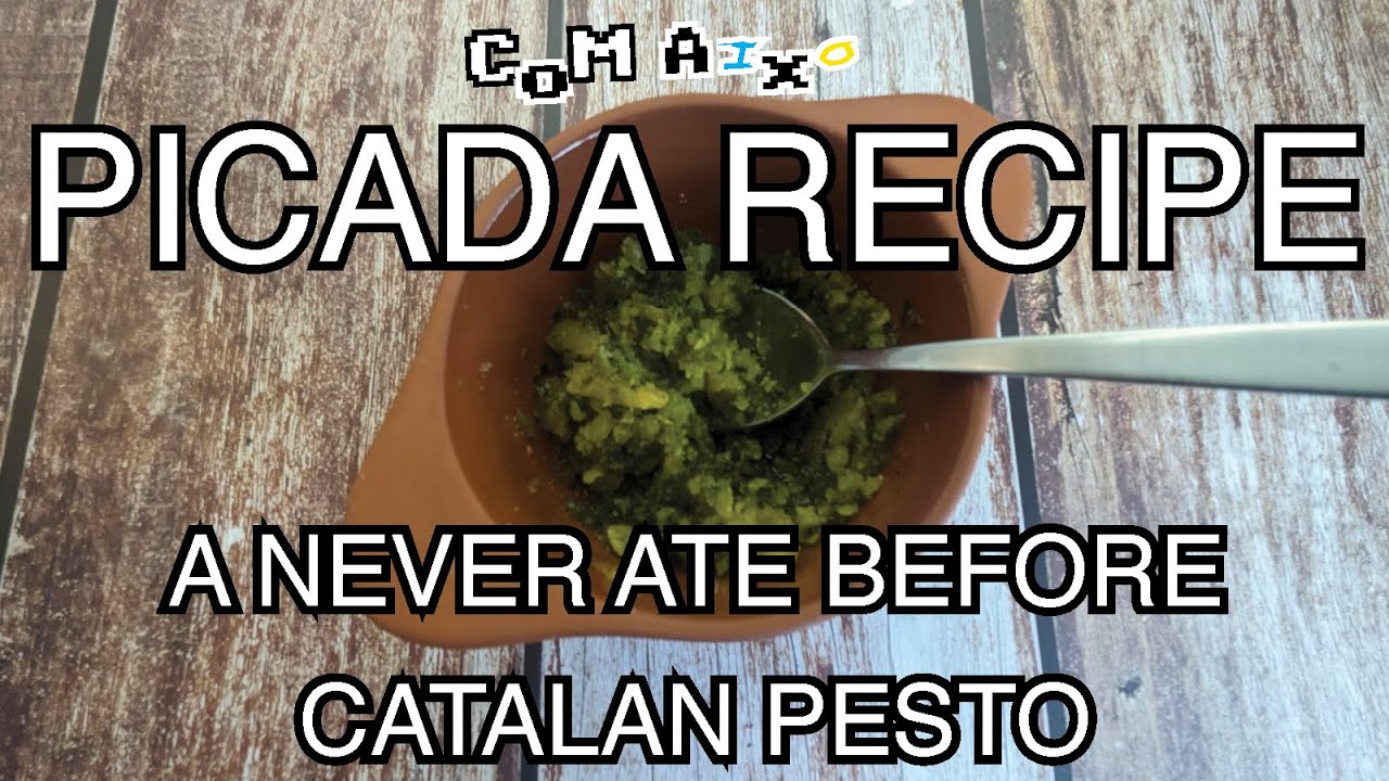How To Make a Picada - Easy Catalan Style Pesto Recipe