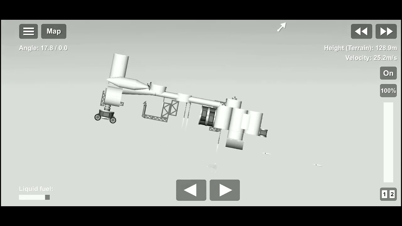 testing @justasfsrocket 's rocket pod with my flying monster #sfs # ...