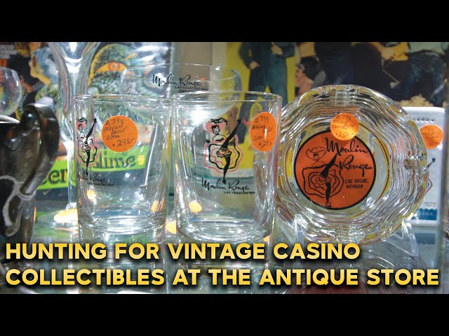 Hunting for Vintage Casino Collectibles at the Antique Store