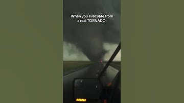 Evacuated from REAL TORNADO: