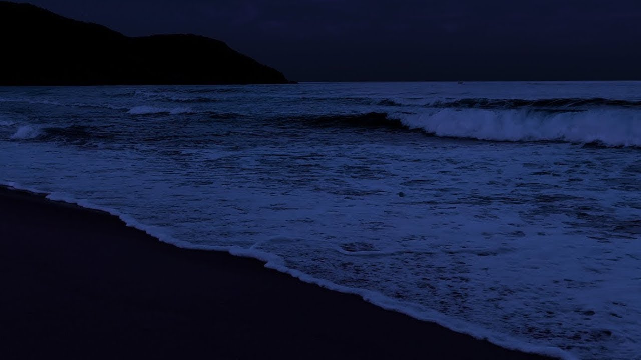 Ocean Sounds for Deep Sleep • Relieve Stress, Calm Mind - Fall Asleep Instantly, ASMR Night Waves