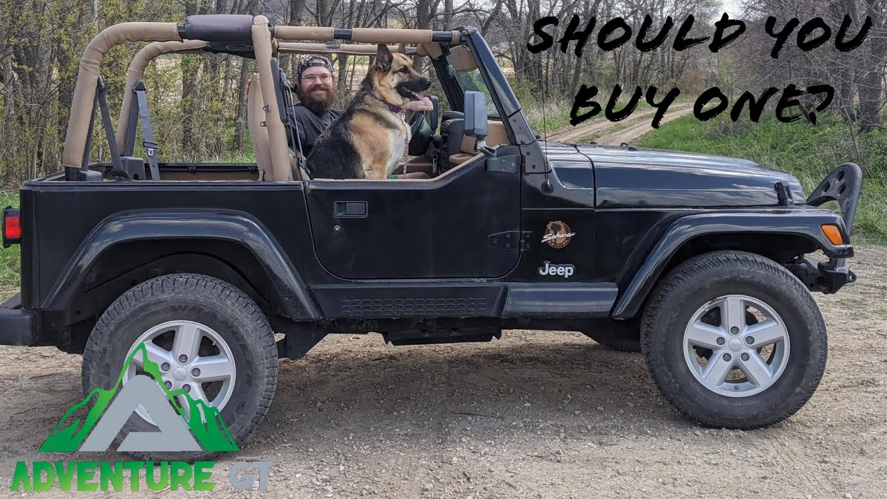 Should You buy a Jeep TJ Wrangler? 97 Wrangler Sahara Pros, Cons, Off Road  - YouTube
