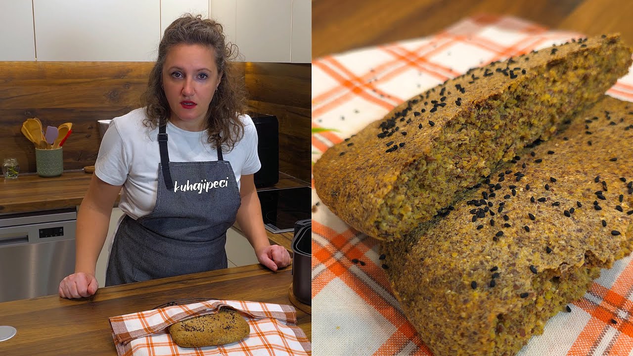 Najzdraviji hljeb koji sam do sada pravila - LANENI HLJEB bez čekanja