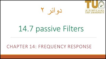 chapter 14 Frequency Response | Passive Filters + Example 14.10