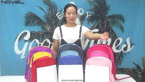 Kids School Bags Sublimation Backpacks