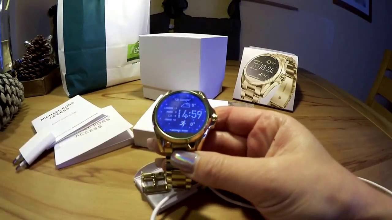 tutorial michael kors smartwatch