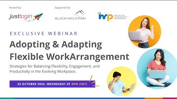 Presenters Video: Adopting & Adapting Flexible Work Arrangement Webinar