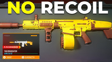the *NEW* TAQ ERADICATOR CLASS has NO RECOIL in MW3! 🤯 (Best TAQ ERADICATOR Setup)