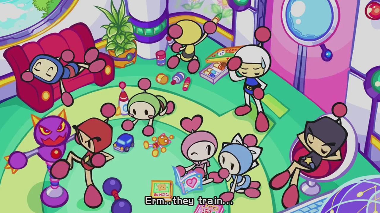 SUPER BOMBERMAN R SWITCH- STORY- PART 1- WORLD 1: PLANET TECHNOPOLIS 