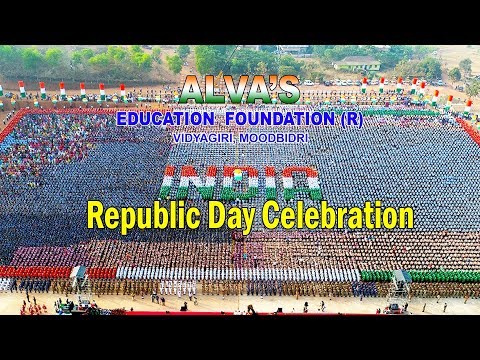 Alvas Republic Day Celebration 19 Youtube