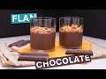 Como Preparar Flan de Chocolate 🍫
