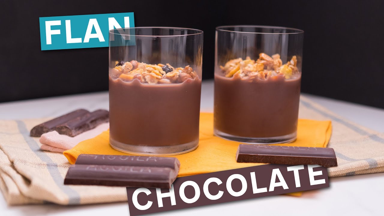 Como Preparar Flan de Chocolate 🍫