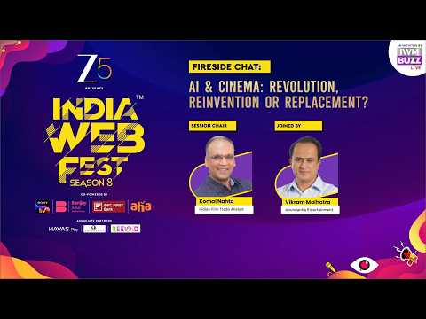 India Web Fest Season 8: Al & Cinema: Revolution, Reinvention or Replacement?