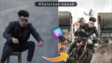 Saaho movie poster editing | Khatarnak nawab editing | Khatarnak nawab | Rahul Editor