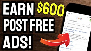 FREE ADS Method To Make +$600/Week! (No Cost) | How to Make Money From Home 2022 screenshot 5