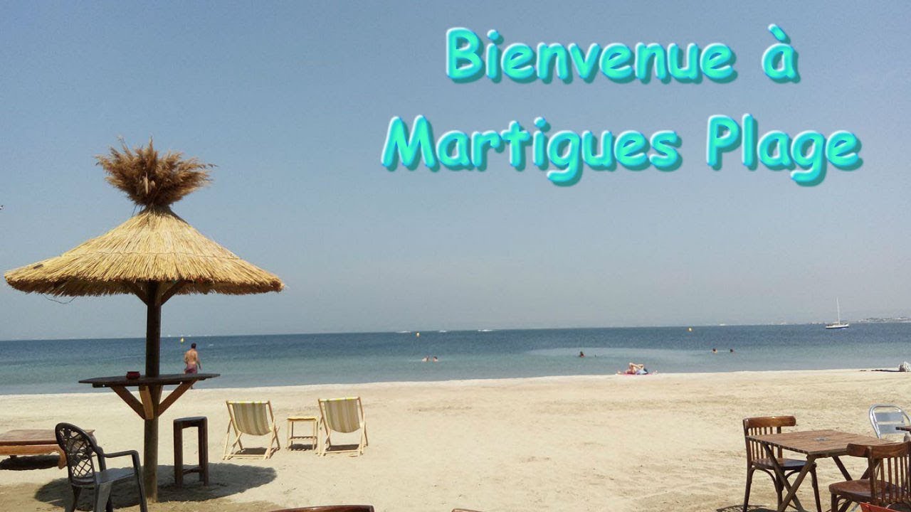 Bienvenue A Martigues Plage Youtube