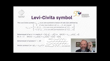 Lecture 3 TENSORS AS A MATHEMATICAL LANGUAGE OF PHYSICS