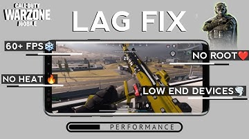 WARZONE MOBILE LAG ISSUE FIX 🔥 | 3 EASY METHODS TO PLAY WARZONE MOBILE SMOOTHLY IN NEW UPDATE😼