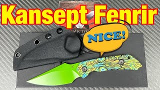 Kansept Fenrir Fixed blade ! Sparrow knives design ! 