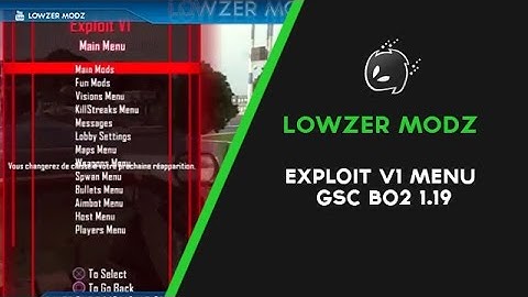 MOD MENU BO2 : Exploit V1 + Download !