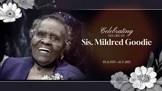 Celebrating The Life Of Mother Mildred Goodie