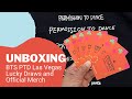 Unboxing BTS PTD Las Vegas Lucky Draws And Official Merch BTS Photocard Collection April 2022 