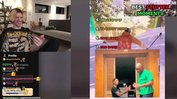 xQc Dies Laughing at Best Stutter Moments