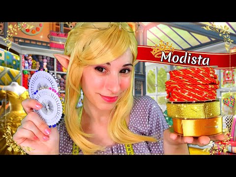 ASMR Modista Real 👑 |  Diseño tu Vestido | RP Fantasía | SusurrosdelSurr