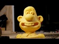 Cheese wallace wallace  gromit  stop motion sculpture