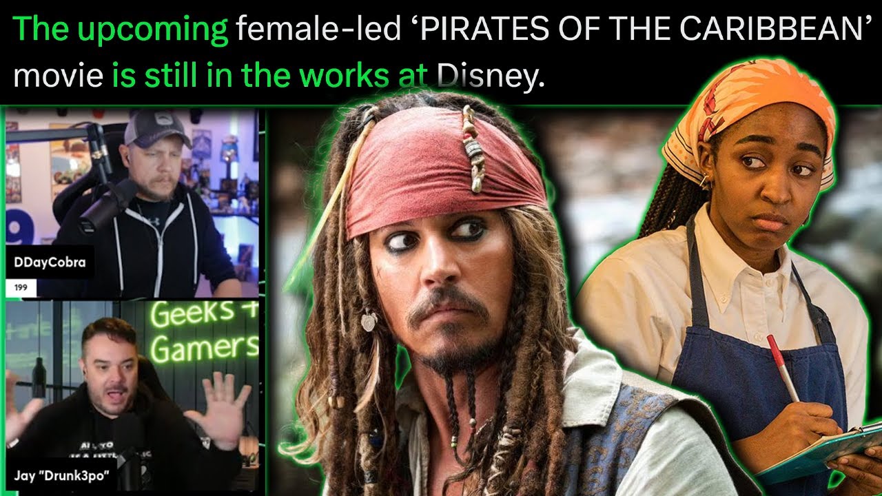 Disney Set For Female Led Pirates Of The Caribbean Movie With NO Johnny Depp