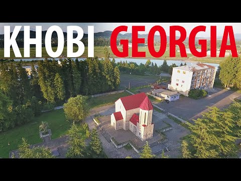 Город Хоби в Грузии обзор сверху