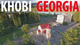Город Хоби в Грузии обзор сверху
