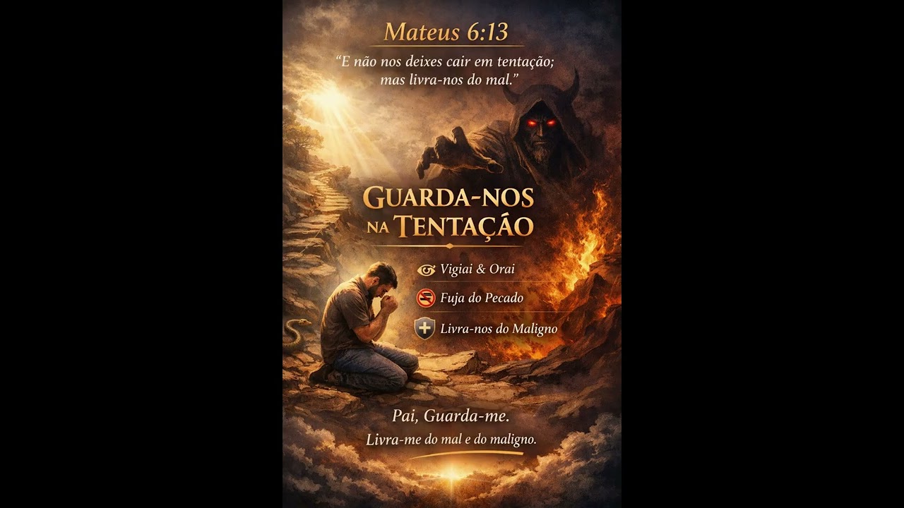 NÃO NOS DEIXES CAIR | O Segredo Espiritual de Mateus 6:13