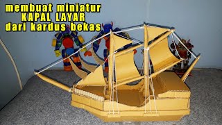 Download Diy || Tutorial Membuat Miniatur Kapal Layar Dari Kardus Video MP3 Diy || Tutorial Membuat Miniatur Kapal Layar Dari Kardus