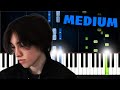 Gibran Alcocer - Idea 10 - Piano Tutorial (MEDIUM)
