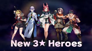 [Epic Seven] New 3★ Heroes!