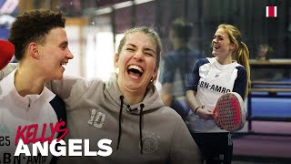 KELLY'S ANGELS #7 | Playing padel with the squad 🏓 | 'Pretend like it’s Chelsea’s striker’ 😈